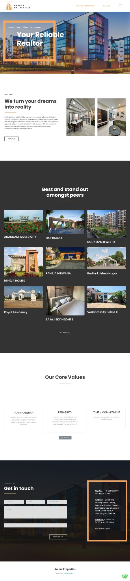 RAIPUR PROPERTIES
